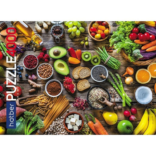 Пазл «Вкусное ассорти», 4000 деталей