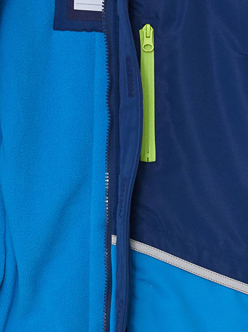 Kap??onlu Reflekt?r Detayl? Erkek ?ocuk Mont - Waikiki фото 2