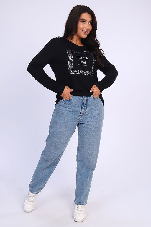 Футболка 55062 с дл. рукавом - Натали фото 22