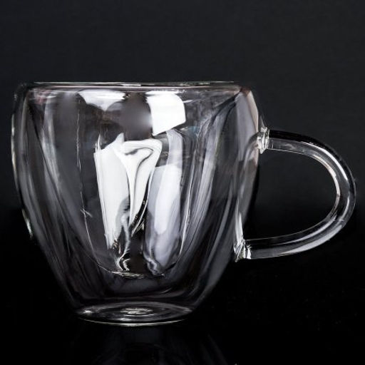 Кружка 250 мл с двойными стенками дно в виде сердца / LCWB5703 /уп 100/ - ГалеонТрейд фото 4