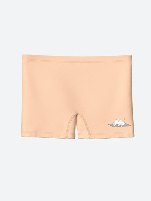 Bask?l? Beli Lastikli K?z ?ocuk Boxer - Waikiki фото 2