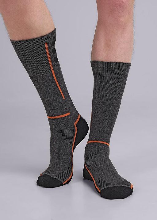 (CLE) Т107П носки муж. термо длинные (ЧЗ)