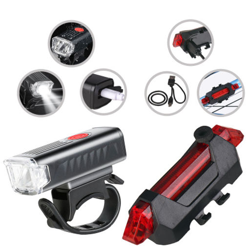 Фонарь передний COMIRON FR21 корпус: ABS; свет: XPG LED, 400lm; аккумулятор 700 mAh, USB, влагозащищённый. /уп 125/500/ - Галеонтрейд фото 7