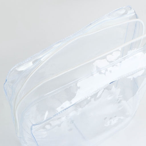 Цена за 2 шт. Косметичка на молнии для бассейна, прозрачная