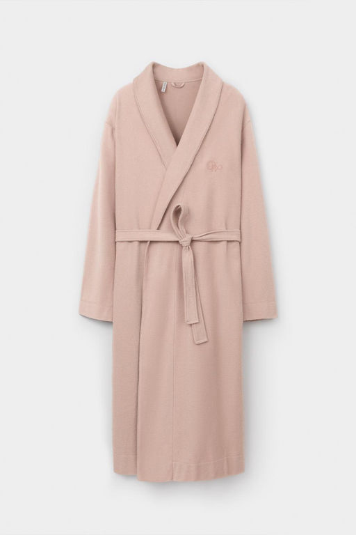 Е 50029/кофейный халат жен