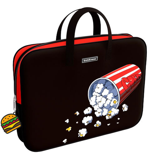 Папка на молнии с ручками А4 ErichKrause "Cheat Meal" 360*290*70мм (64994) полиэстер