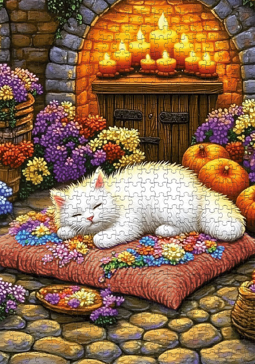 ФРЕЯ Пазл 500 элемент. PZL-500/83 Сон у камина