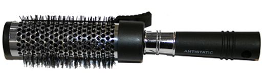 Расческа "FLORANS" Термическая 9506-BE, d-35 с Зажимом, ANTISTATIC