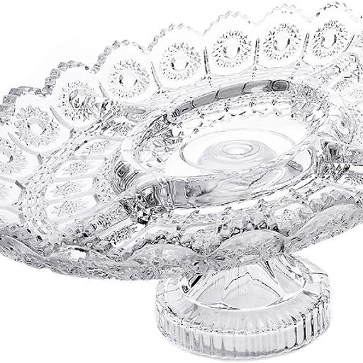 741115W Ваза-менажница MEY-JI на ножке 36х23 см. (х4)