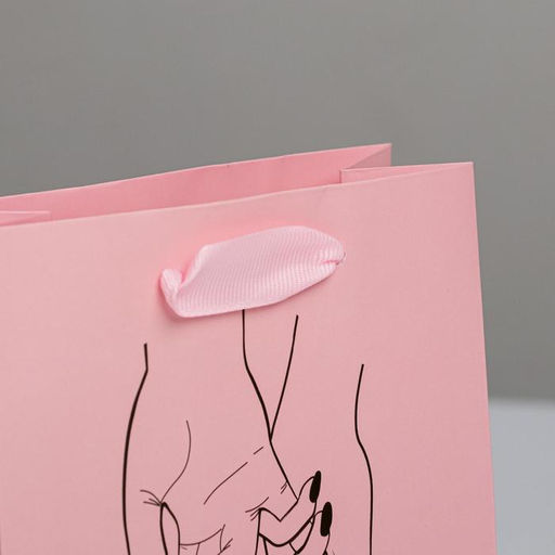 Цена за 3 шт. Пакет подарочный ламинированный, упаковка, «I love you», S 12×15×5.5 см