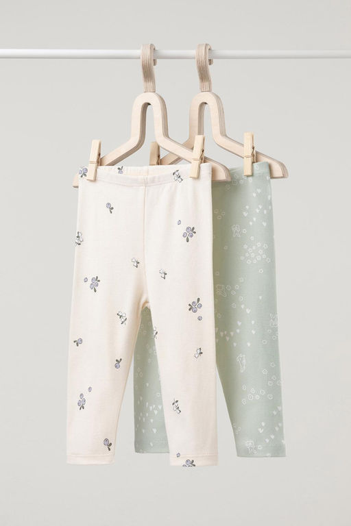 К 400785-2уп/зайчата на полянке,голубика и цветы набор брюки яс