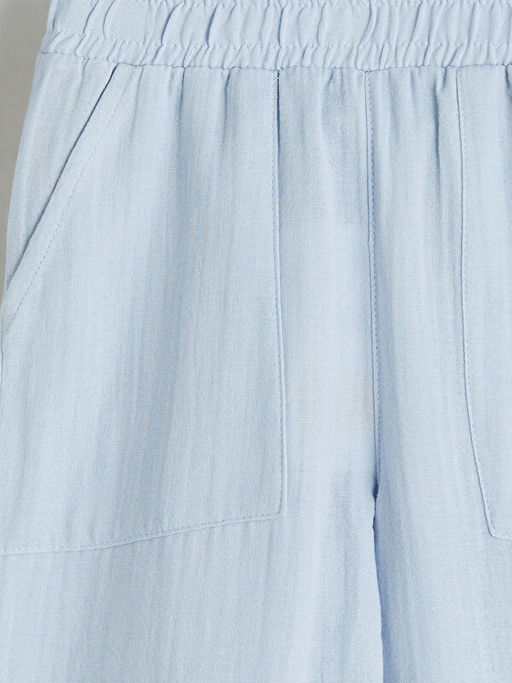 Beli Lastikli M?slin K?z ?ocuk Pantolon