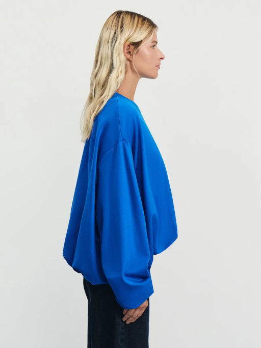 Объемный свитшот из вискозы / Zarina  фото 5