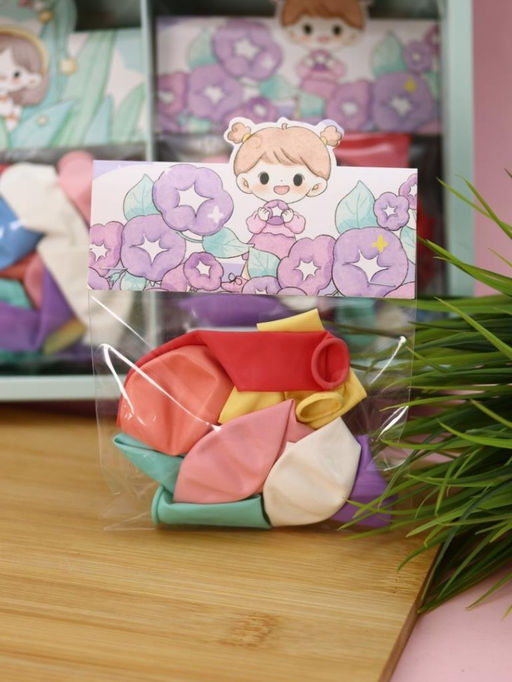 Набор воздушных шаров "Flower Girl", mix