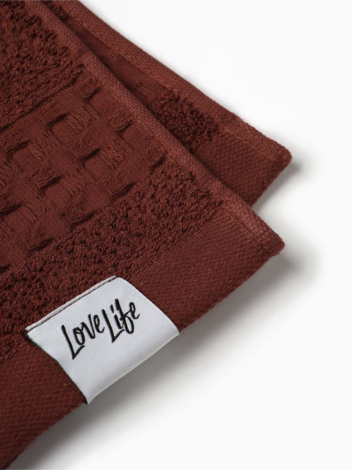 Полотенце махровое LoveLife «Регистан» 70×130 см, 100% хлопок, 500 г/м², коричневое