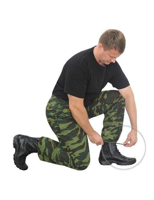 Брюки БОЙСКАУТ тк.Облегченная смесоваят цв.Флора