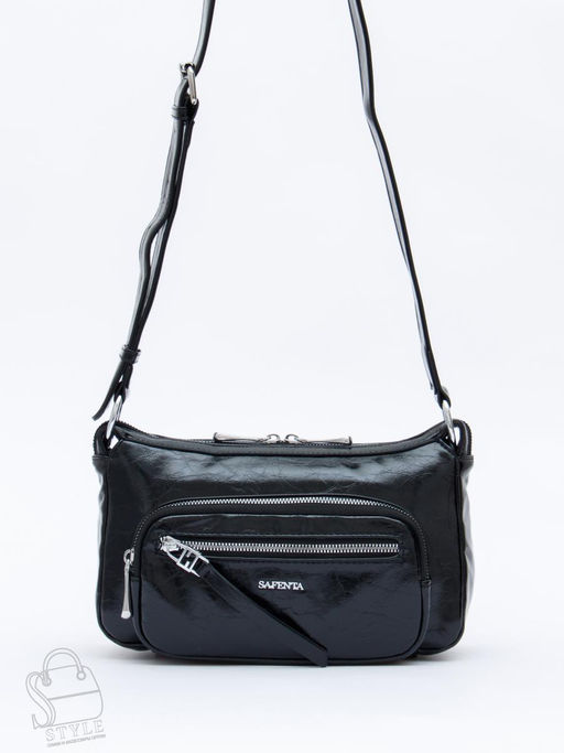 Сумка женская  58023-1SL black Velina Fabbaino-Safenta в Новосибирске