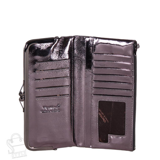 Женский кошелек 3991-1701 black silver Vermari  в Новосибирске