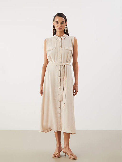 Beli Ku?akl? G?mlek Elbise