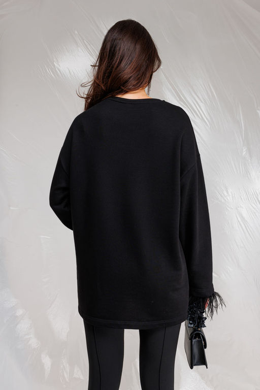 Джемпер KOKOdea 4.28 черный  фото 5