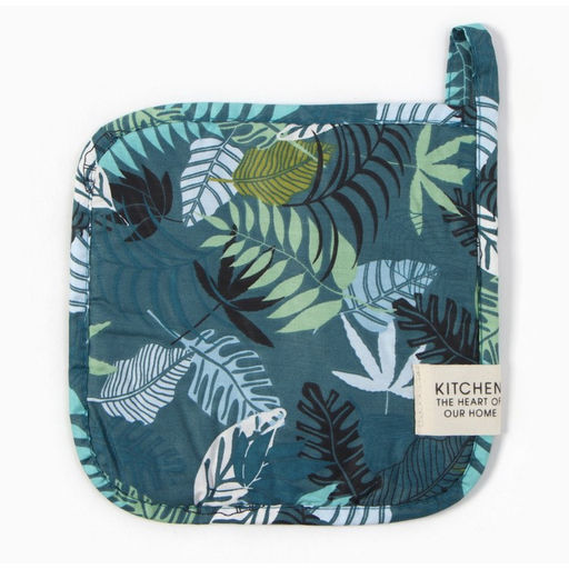 Прихватка Этель Папоротник 19х19 см, 80% хл, 20% пэ, сатин 110 г/м2  фото 2