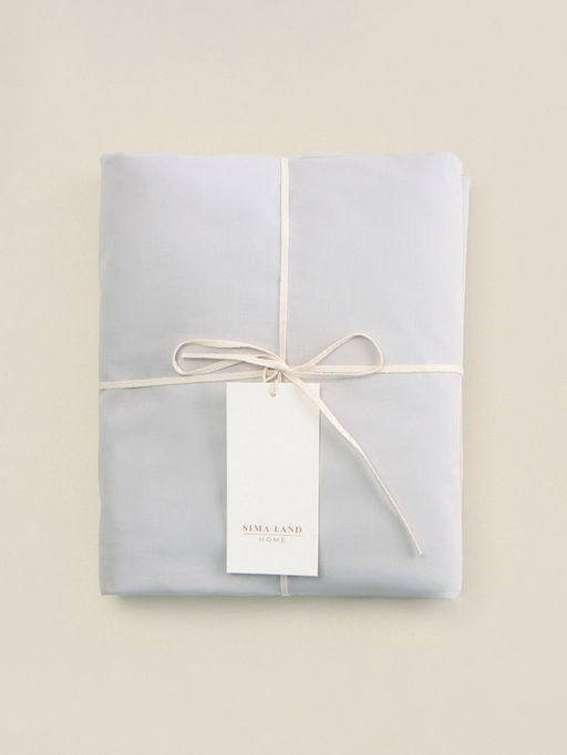 Пододеяльник 1.5-спальный SL Home, 150220 см, серый, перкаль - Sima-land home фото 4