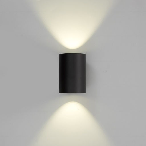 Бра BayerLux «Алпин», 1хLED, 2 Вт, 4000К, IP66, чёрный, 9×11×15 см