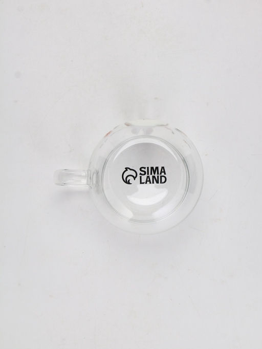 Кружка стеклянная Зайка, 400 мл