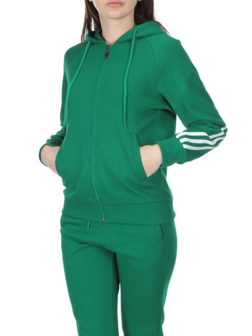 NOH106 GREEN Костюм спортивный женский (хлопок 90%, полиэстер 10%) - Фабричный китай фото 5