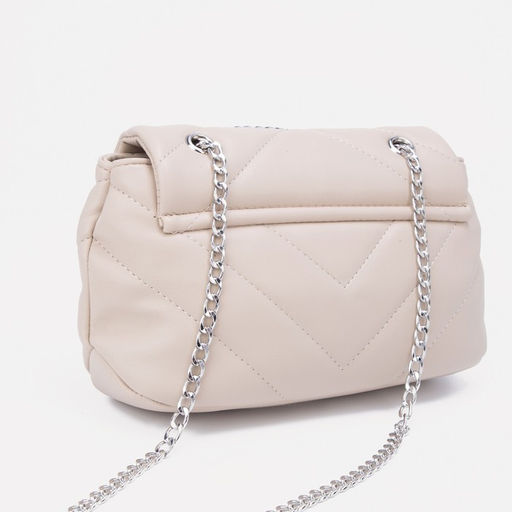 Сумка-мессенджер на клапане, цвет бежевый - Simaland фото 2