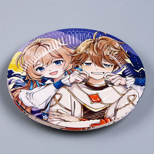 Набор бумажной посуды Аниме: 6 тарелок, 1 гирлянда, 6 стаканов - Страна карнавалия фото 3