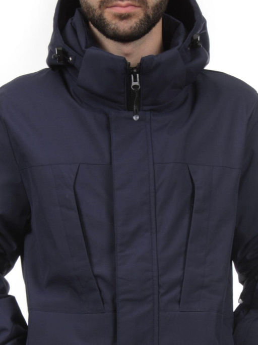2182 DK. BLUE Куртка мужская зимняя облегченная (130 гр. холлофайбер)