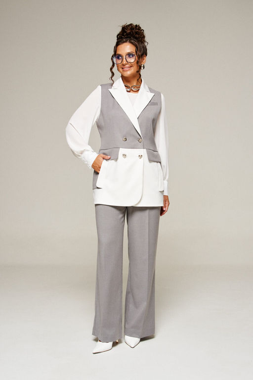 Костюм Beautiful Free 6374 молочно-серый