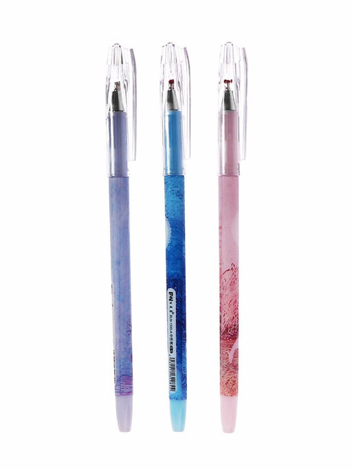 Цена за 12 шт. Ручка шариковая 0.8 мм, стержень синий на масляной основе, МИКС - Simaland фото 2