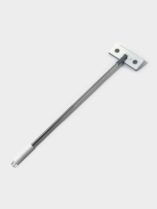 Швабра для стен и окон, со сгоном, стальная ручка, 2 насадки из микрофибры, 20885 см - Simaland фото 6