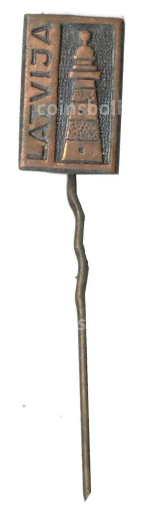 Значок Латвия