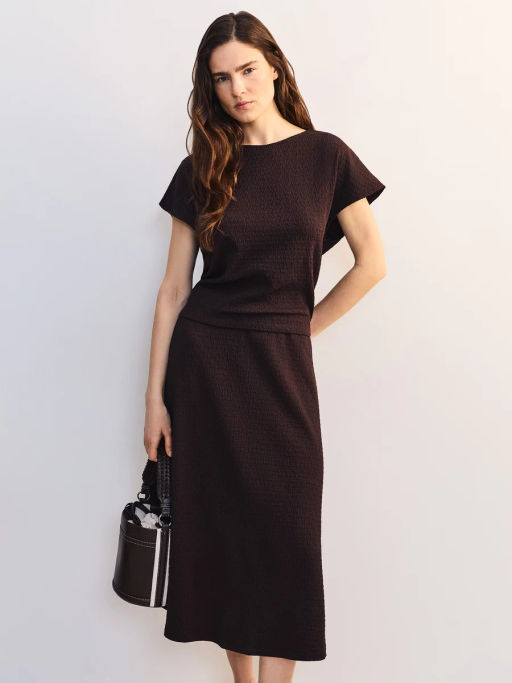 Юбка А-силуэта из хлопка ZR2605013504-27 / Zarina