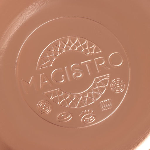 Чайник стали Magistro Glow, 3 л, индукция, ручка soft-touch, со свистком, нержавеющая сталь, цвет бронзовый