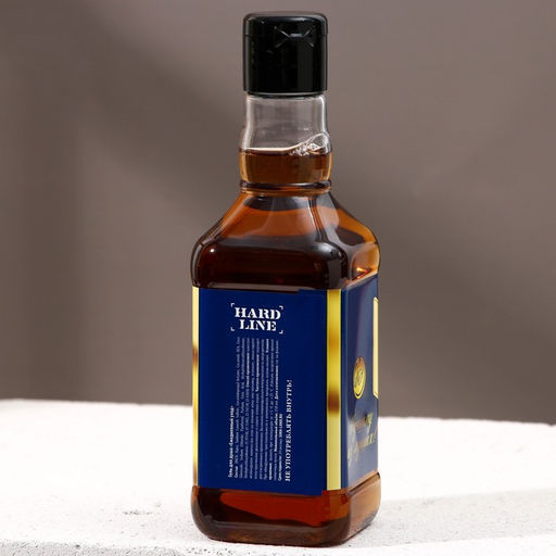 Гель для душа виски Настоящему мужику, 250 мл, аромат древесный с пряными нотами, HARD LINE