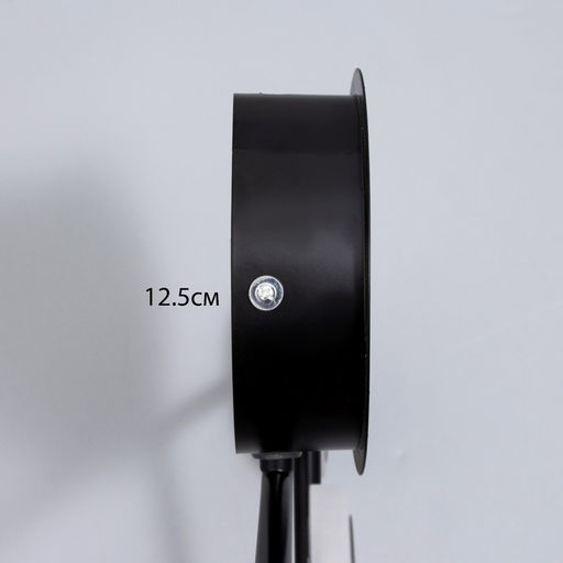 Бра «Крампл» LED 24 Вт 3000К черный 47×47×6.5 см