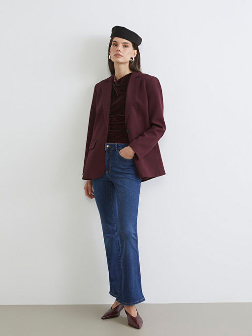 Flare Kad?n Jean Pantolon