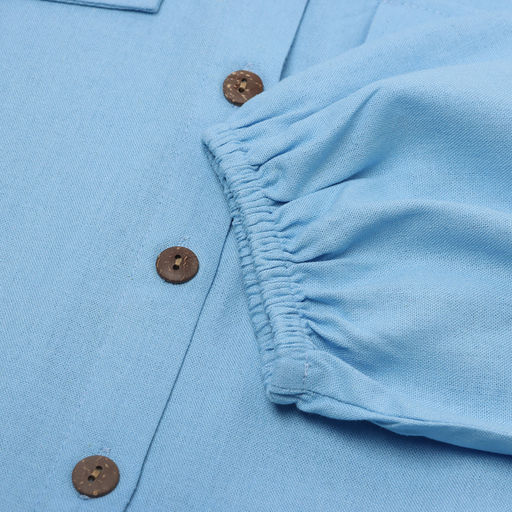 Комбинезон летний женский Minaku: Casual Collection, голубой размер 42
