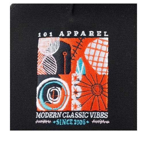 Бейсболка DJINNS арт. HFT Cap IOI Modern Classics (черный)