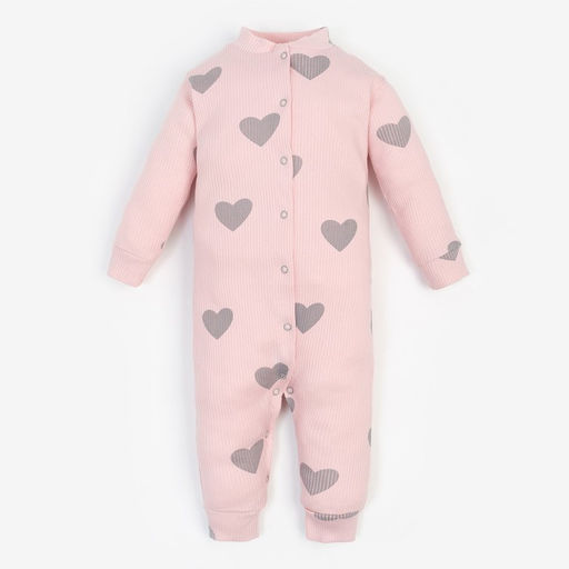 Комбинезон Крошка Я Сердца, рост 80-86 см, цвет розовый  фото 2