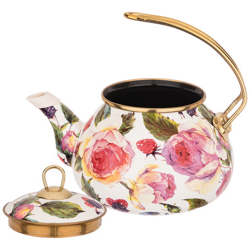 ЧАЙНИК ЭМАЛИРОВАННЫЙ AGNESS, СЕРИЯ ВИНТАЖ, 2,2Л