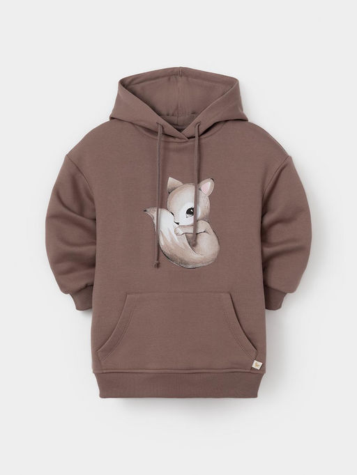 КР 302165/капучино 1312 к662 джемпер (худи) для дев