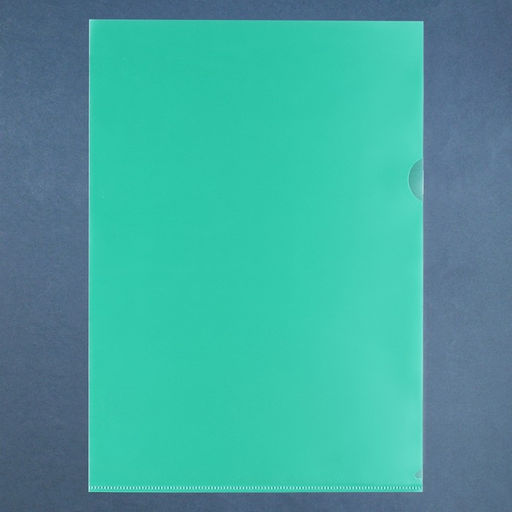 Набор папок-уголков А4, 100 мкм, Calligrata Выгодные, прозрачные, 5 штуки, микс  фото 5