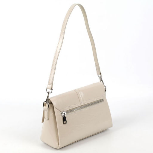 Женская кожаная сумка трапеция через плечо 0078-14 - Cidirro фото 4