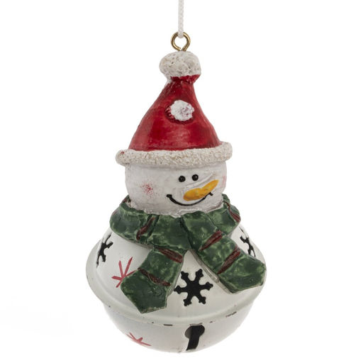 Изделие декоративное подвесное "Бубенчик", L5 W5 H8,5 см, 3в.