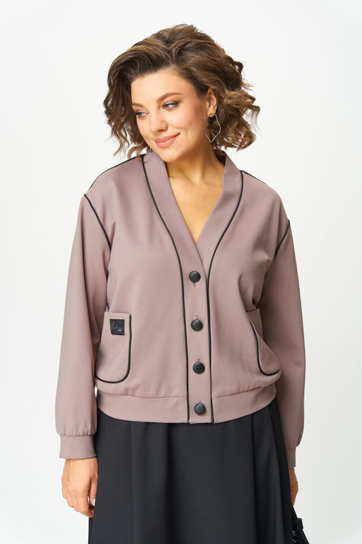 Костюм Aira Style 24130 Тауп+черный